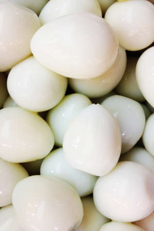 Bowl of Boiled Quail Eggs Background の写真素材