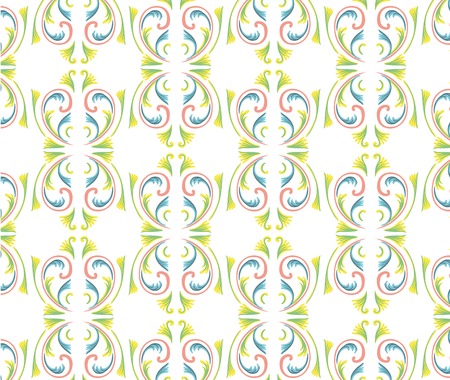  Asian tradition art pattern in vectorのイラスト素材