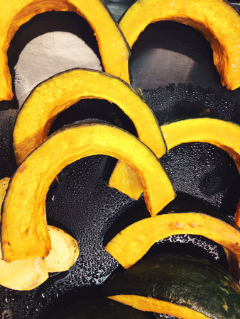 Pumpkin slices