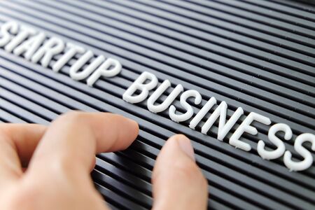 start up business concept backgroundの写真素材