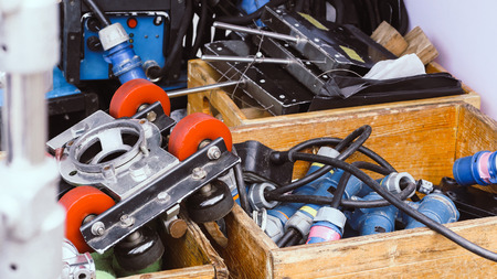 Film crew production equipment