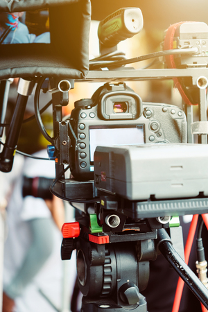 Detail image of video shoot professional