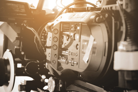 Detail image of Professional digital video camera equipment