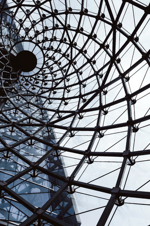 Image of Modern glass building architecture