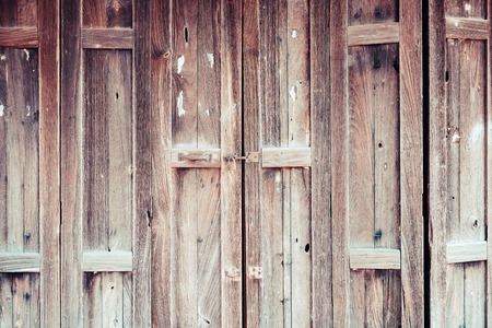 Old wooden door backgroundの写真素材