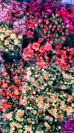 image of Bouquet of flowers backgroundの写真素材