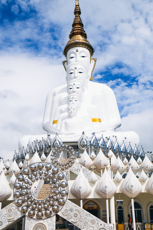 Buddhist Temple Wat Pha Son Kaew Khao Kho District ,Phetchabun Province Thailand,  September 20, 2019 : is a Buddhist monastery and temple in Khao Kor, Phetchabun, in north-central Thailandのeditorial素材