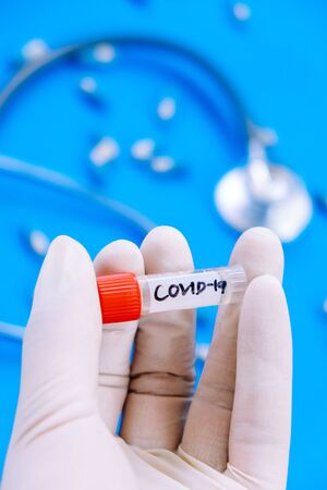 Concept image of Covid-19 coronavirus vaccineの写真素材