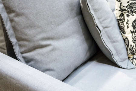 Cushion on sofa, Living Room Detail