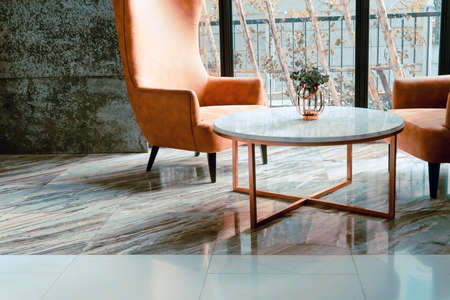 detail of modern living room, interior decorationの写真素材