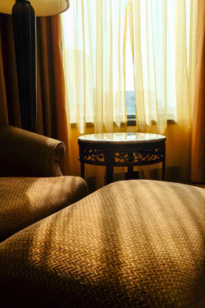 Detail image of Classic chair style in luxury bedroomの写真素材