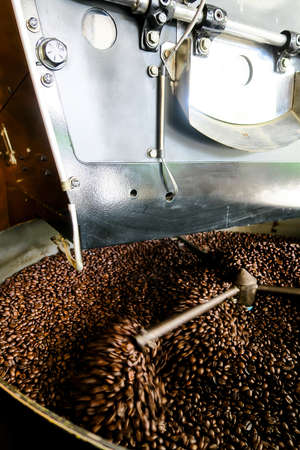 Image of Roasting process of coffee