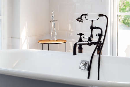 Detail image of Beautiful luxury bathtub, Bathroom interior design and decorationの写真素材