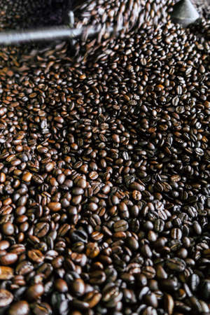 Image of Roasting process of coffeeの写真素材