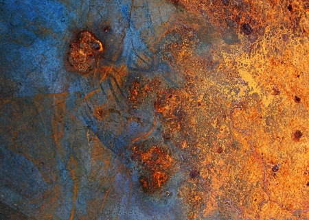 abstract cracked metal background 