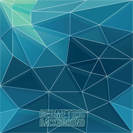 Abstract Geometric Triangle Background Vector のイラスト素材