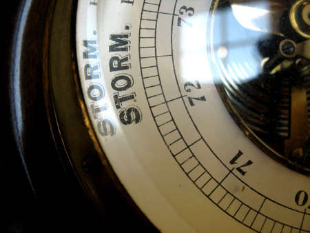 full control with a barometerの写真素材