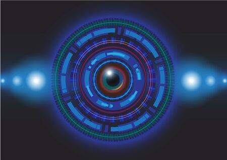 abstract  background  blue concept   designのイラスト素材