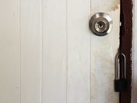 Key lock the door background.の写真素材