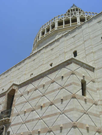Church of the Annunciation, Nazareth, Israelの写真素材