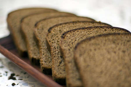 rye-bread close-up