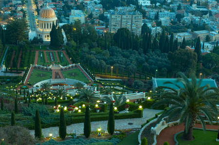 The Haifa city, Mediterranean Sea, Middle East, Israelの写真素材