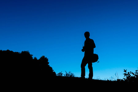 Silhouetteの写真素材