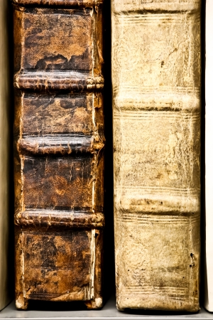old books with beautiful textureの写真素材