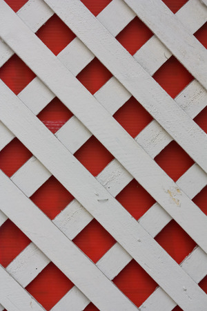 pattern of white wooden fenceの写真素材