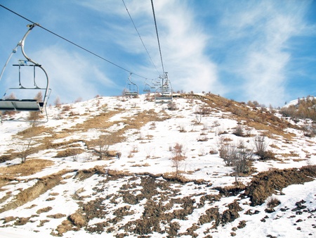 view and snow