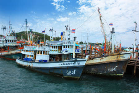 Fishing and  pierのeditorial素材