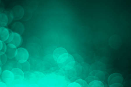 abstract green bokeh backgroundの写真素材