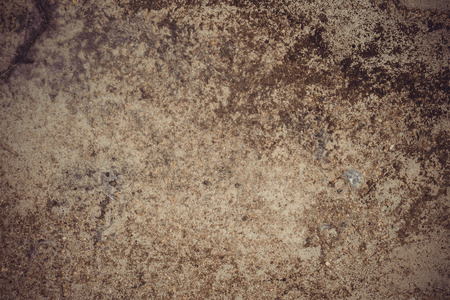 Crack concrete floor abstract background, texture vintage tone.の写真素材