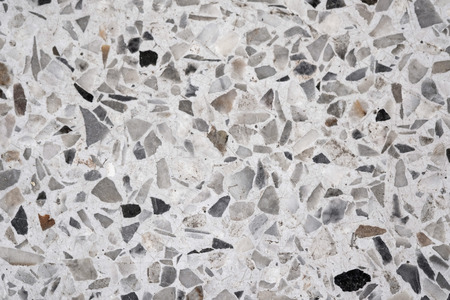 Terrazzo polished stone floor and wall pattern and color surface marble and granite stone, material for decoration background texture, interior design.の写真素材