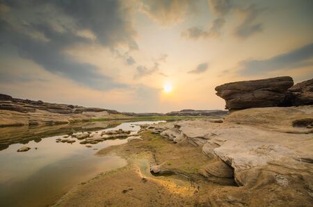 Oasis of sampanbok in ubon-ratchathaniの写真素材