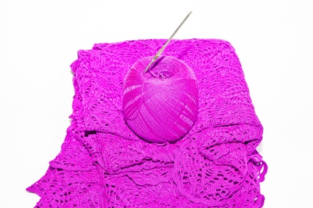 crochet  cotton の写真素材