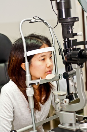 ophthalmologist  eyeの写真素材
