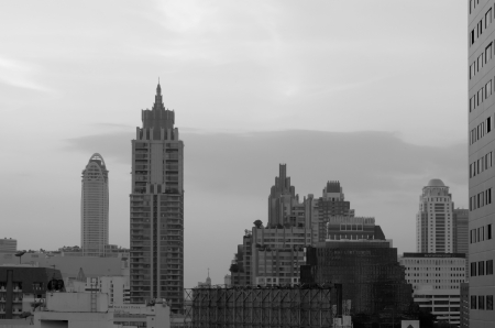 cityscape of bangkokのeditorial素材