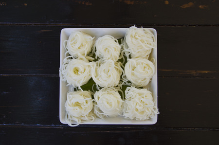 Thai rice vermicelliの写真素材