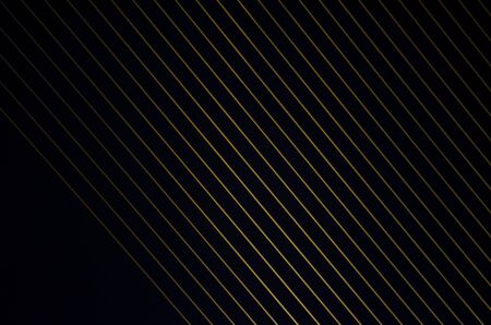 abstract picture of yellow line on black background