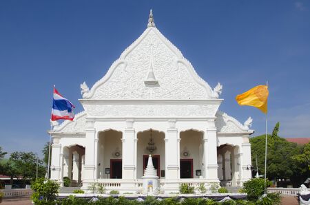 Wat supattanaram, temple in Ubonratchathani, Thailandのeditorial素材