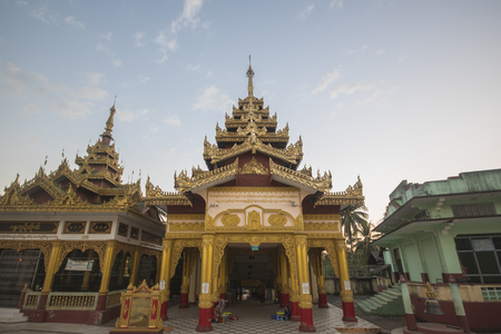 shwemawdaw PAgoda, Bago, Myanmarの写真素材