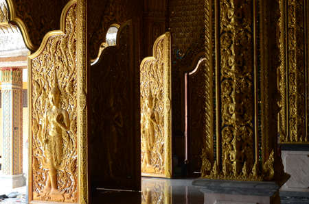 Wat Tha Sung ( chantharam), Uthai Thani, Thailandの写真素材