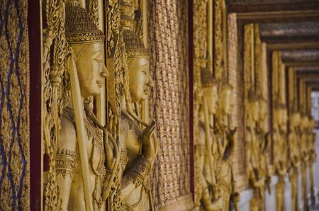 Wat Tha Sung ( chantharam), Uthai Thani, Thailandの写真素材
