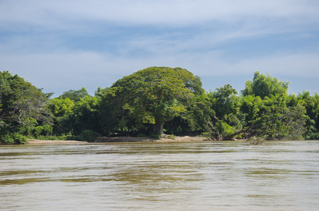 Siphan Don, Laosの写真素材