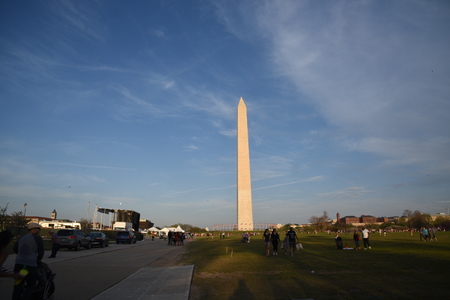 Washington Monument, Washington,USAのeditorial素材