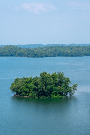 Small island in Southeast Asiaの写真素材