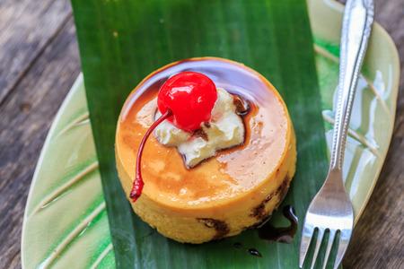 cake dessert that is compatible with your morning coffee as well の写真素材