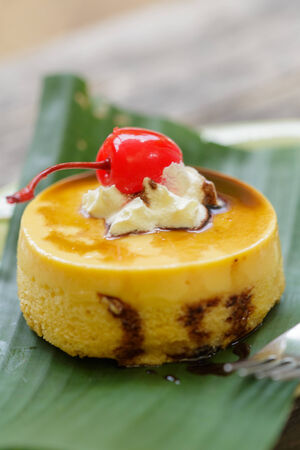 cake dessert that is compatible with your morning coffee as well の写真素材