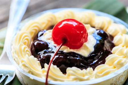 cake dessert that is compatible with your morning coffee or juice in the afternoon の写真素材